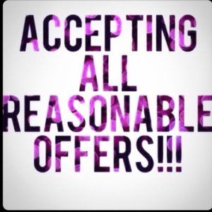 NEED TO CLEAN OUT MY CLOSET NOW! ALL RESONABLE OFFERS ACCEPTED!